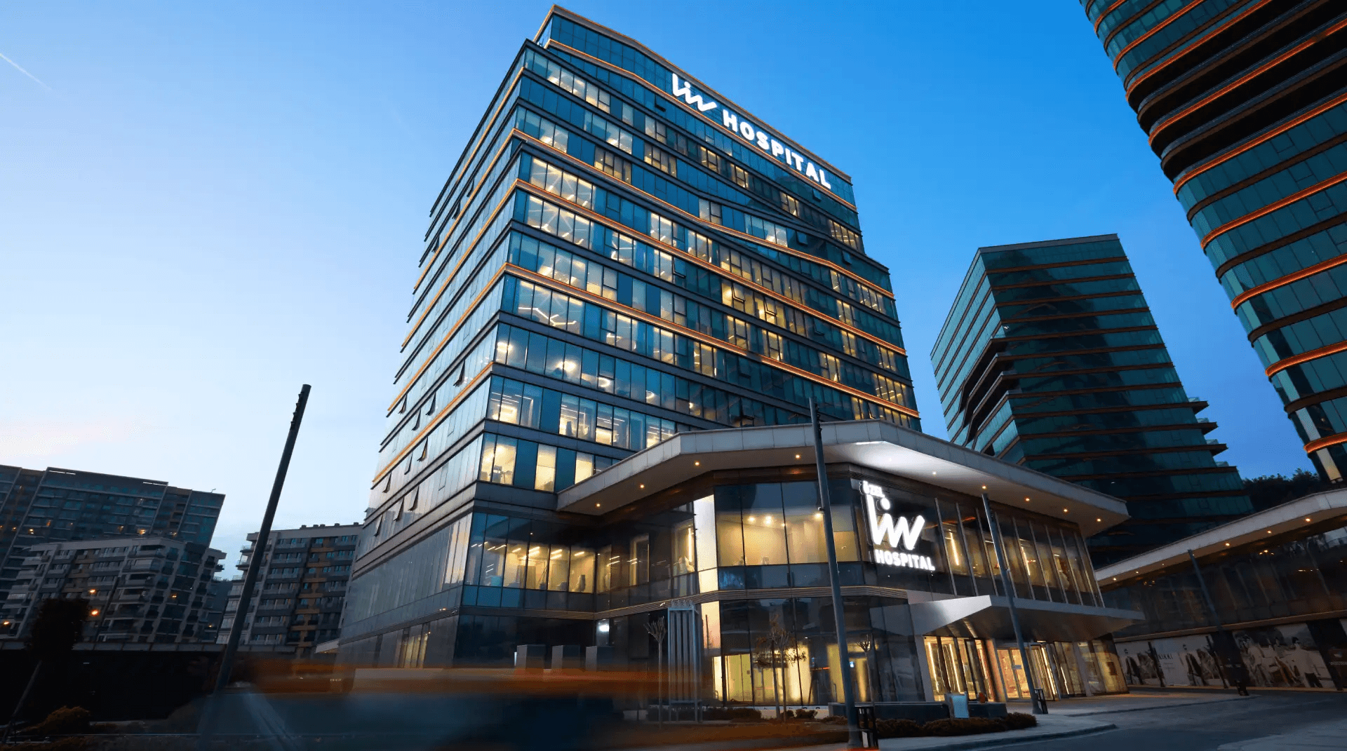 Liv Hospital modern tower