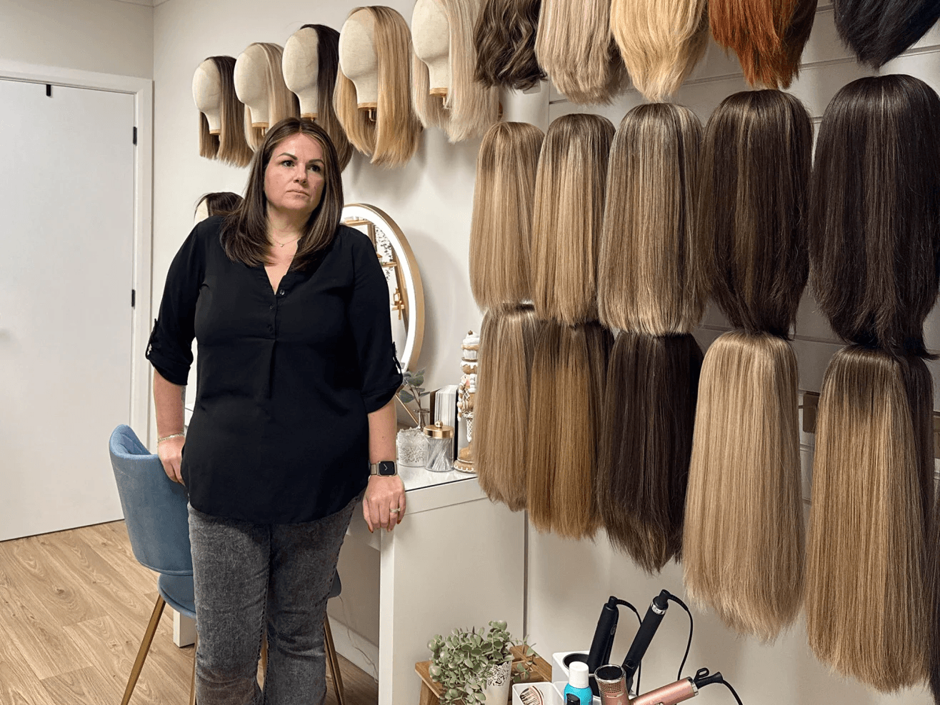 Ayca Bozok at home after returning from her transplant in Turkiye