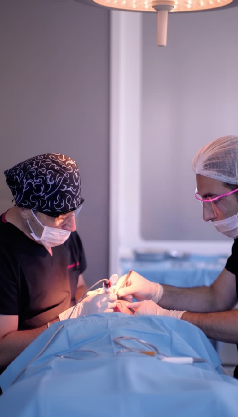 IstanbulMedic surgeon preparing for a procedure